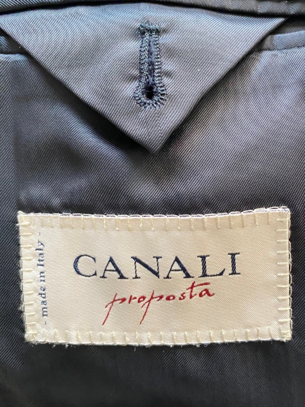 Canali Proposta, Made in Italy, 100% Wool Suit, Size 54R EU, 44R US - Picture 4 of 13